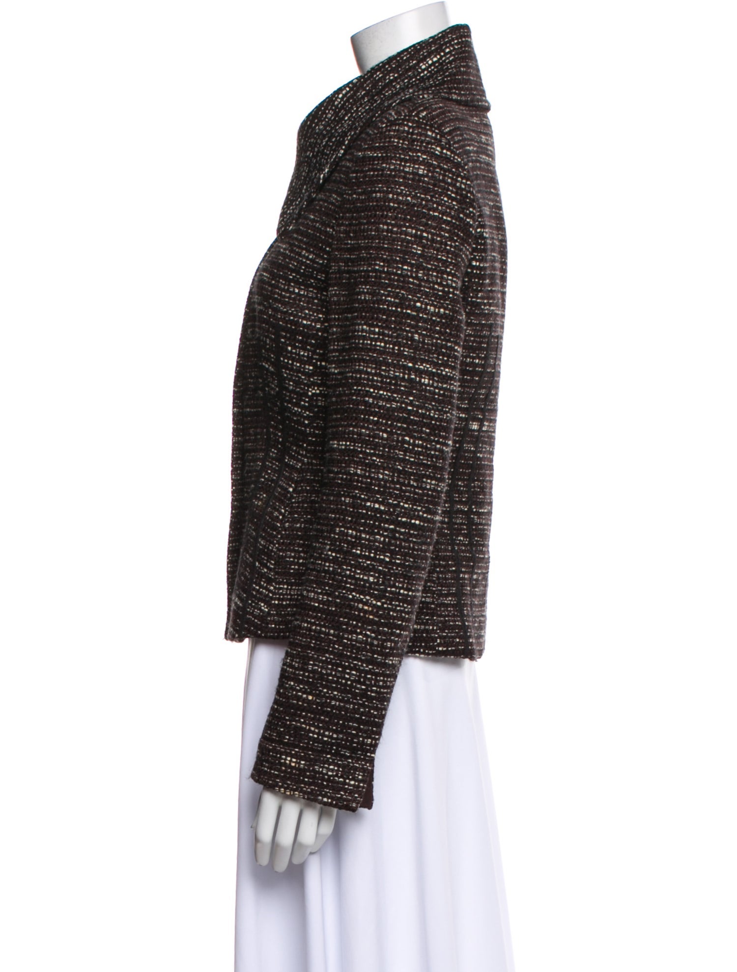 Rene Lezard Tweed Pattern Blazer