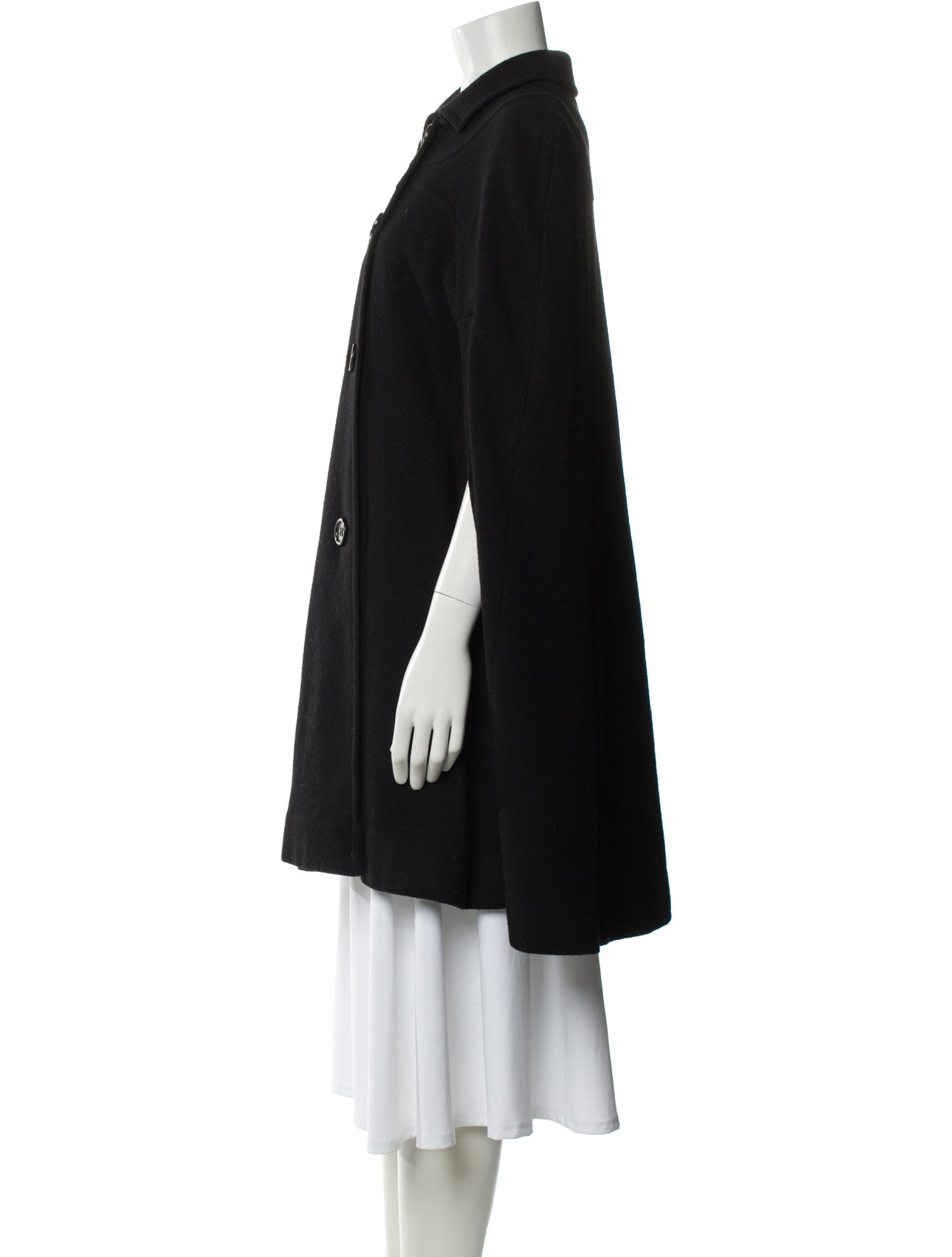 Rene Lezard Virgin Wool Coat