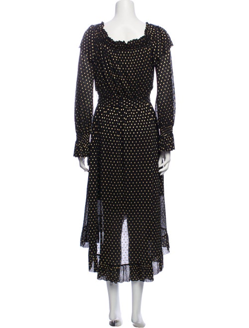 Shoshanna Polka Dot Print Mini Dress