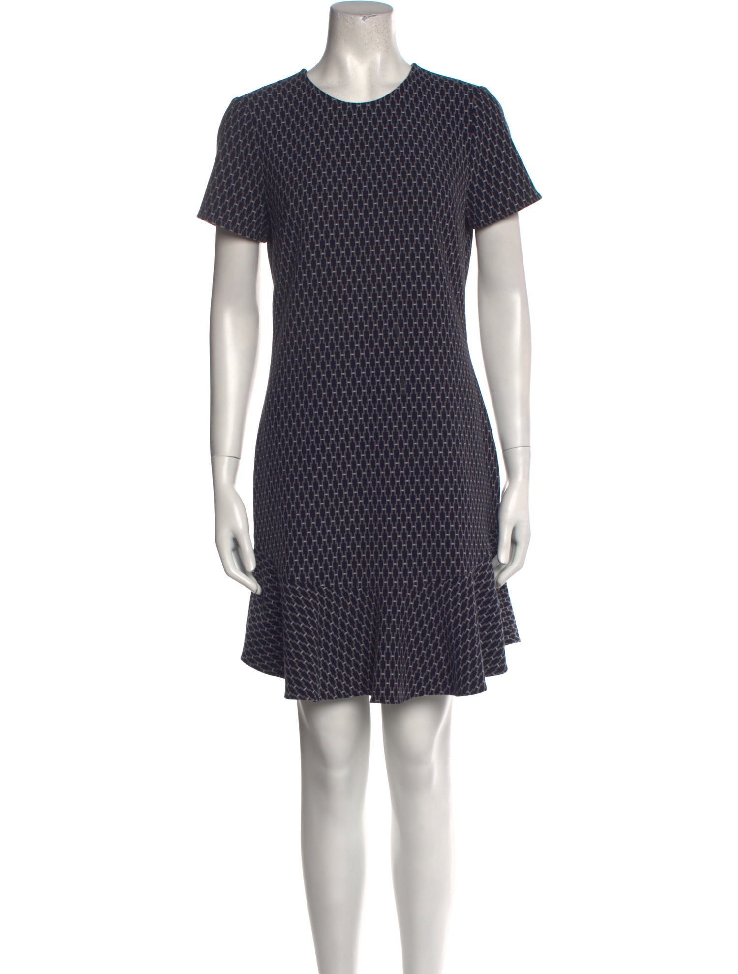 Shoshanna Printed Knee-Length Dress