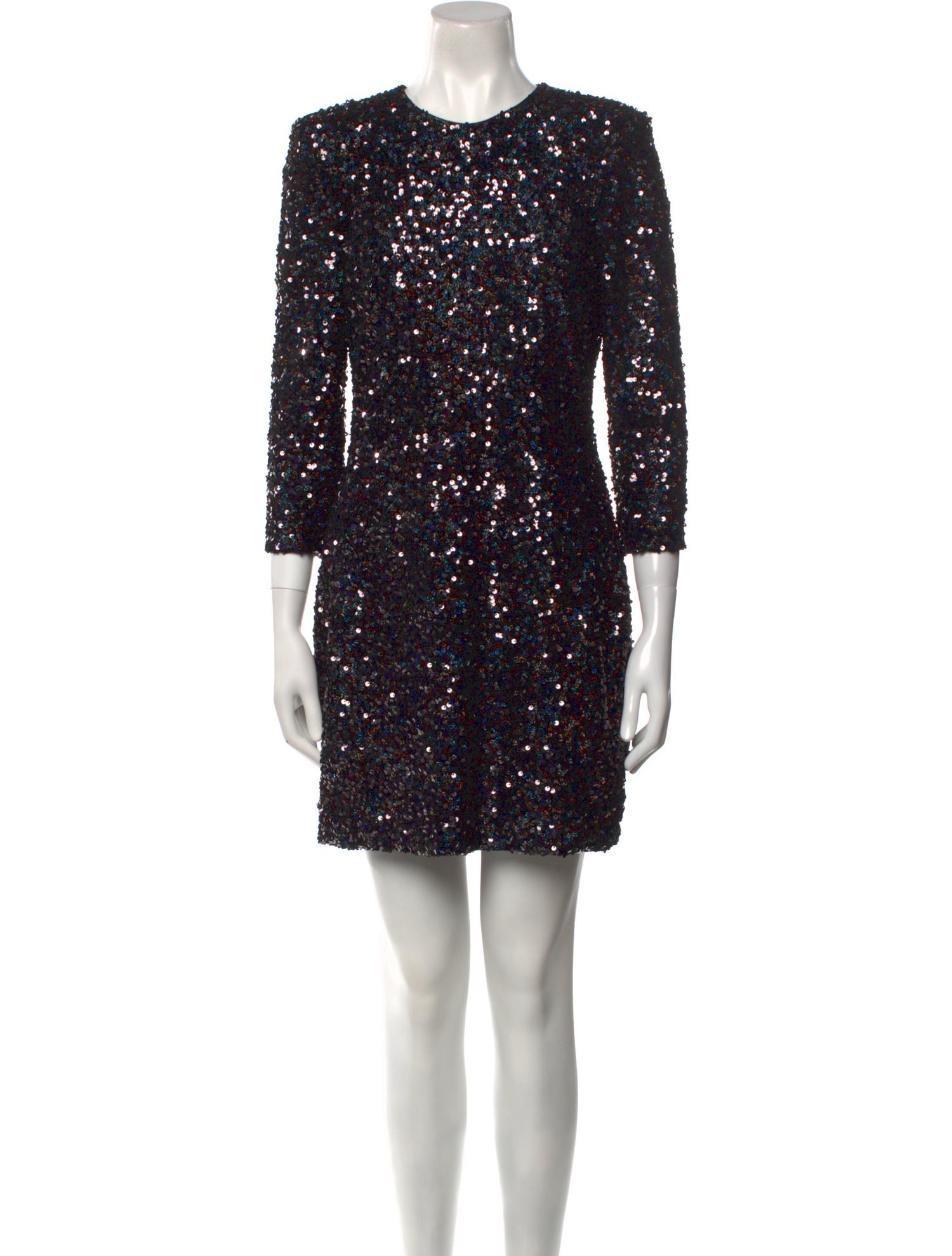 Shoshanna Crew Neck Mini Dress