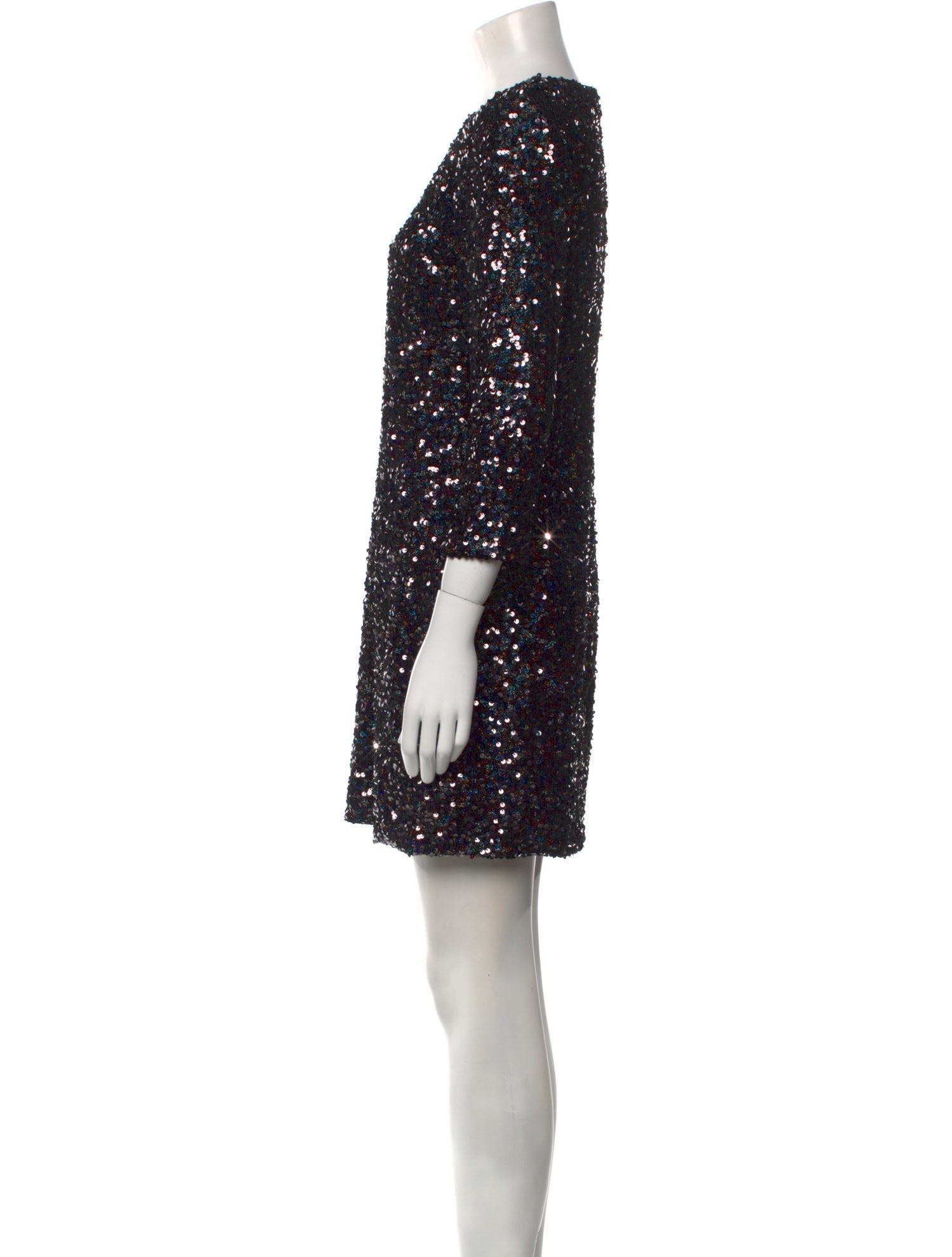 Shoshanna Crew Neck Mini Dress