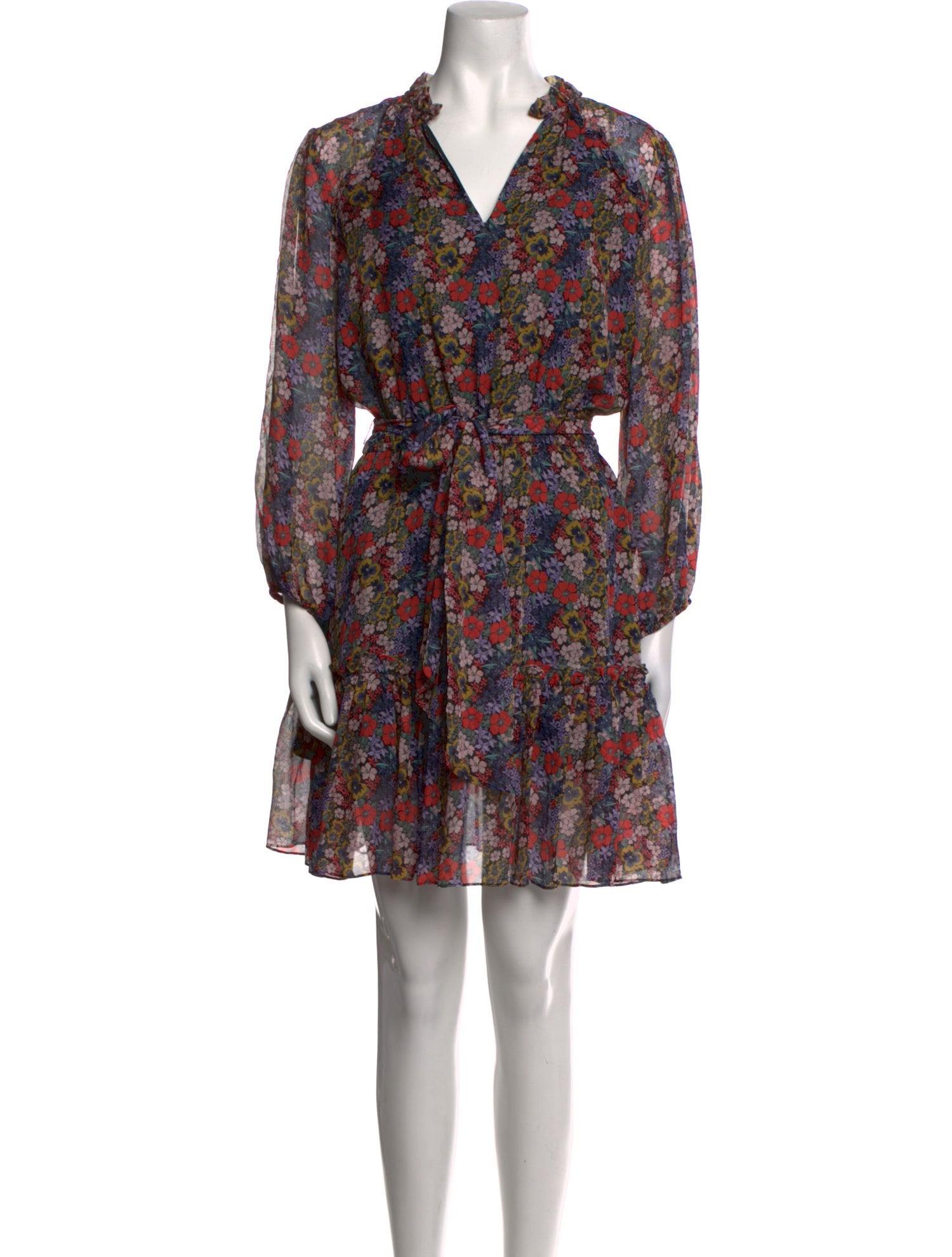 Shoshanna Floral Print Mini Dress