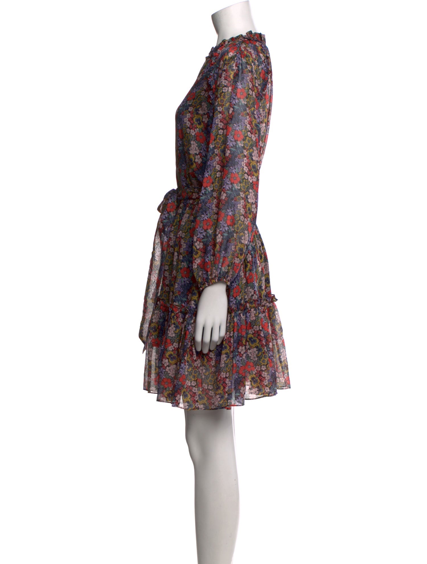 Shoshanna Floral Print Mini Dress