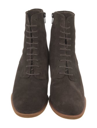 Coclico Suede Combat Boots