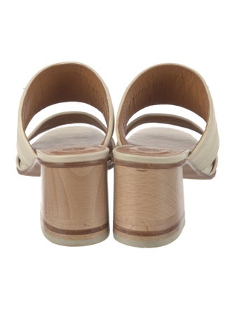 Coclico Leather Slides