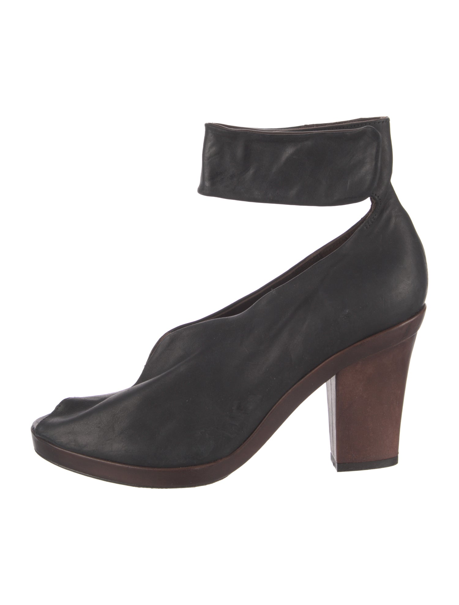 Coclico Leather Colorblock Pattern Sock Boots