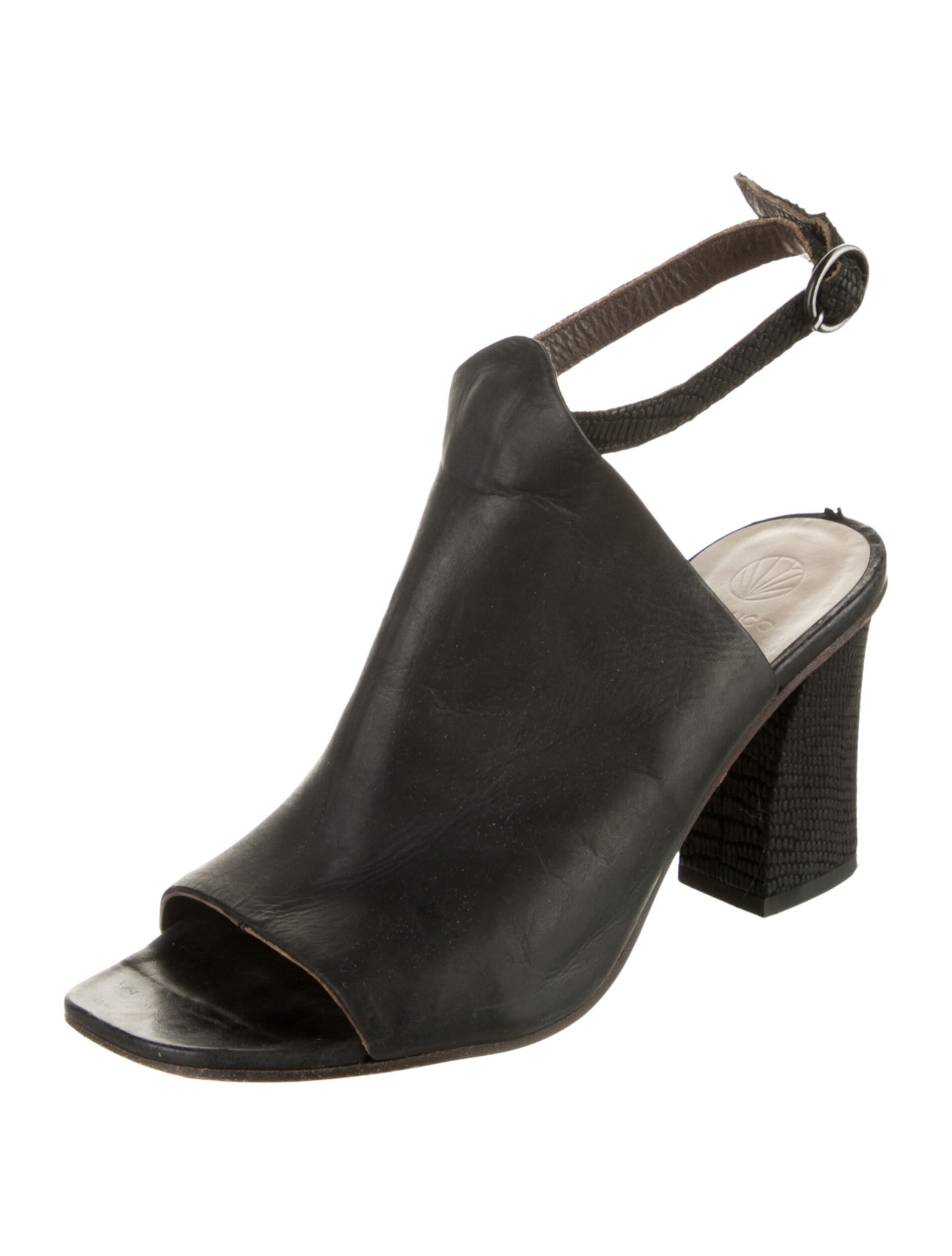 Coclico Leather Slingback Sandals