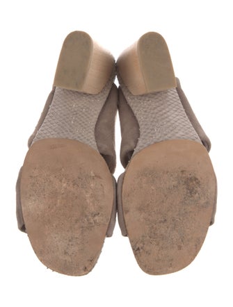 Coclico Suede Animal Print Slides