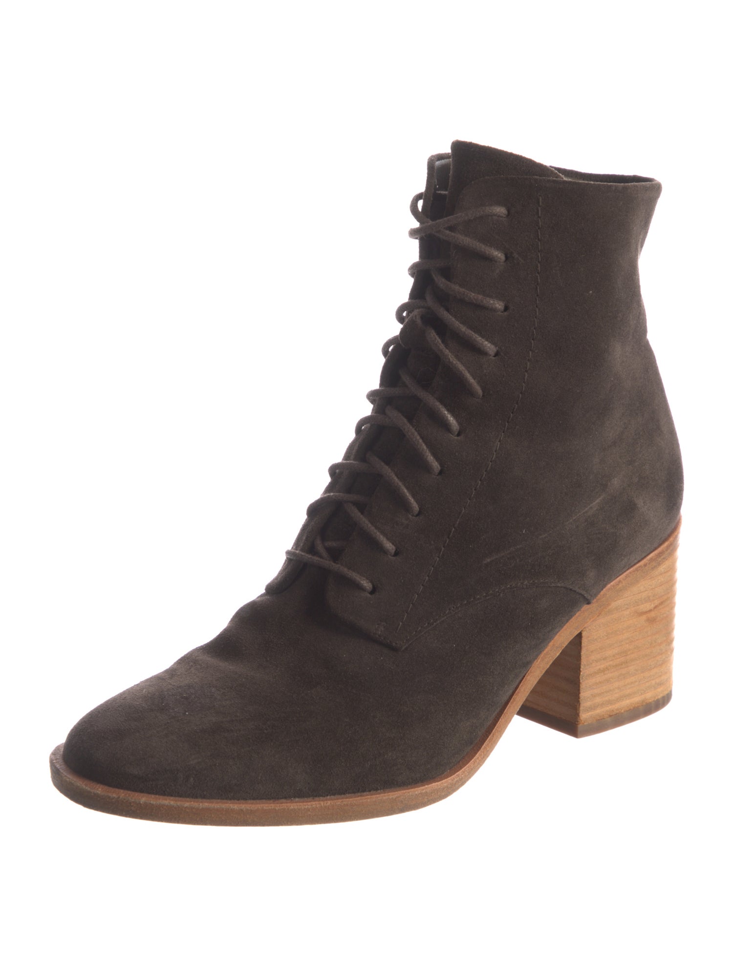 Coclico Suede Combat Boots
