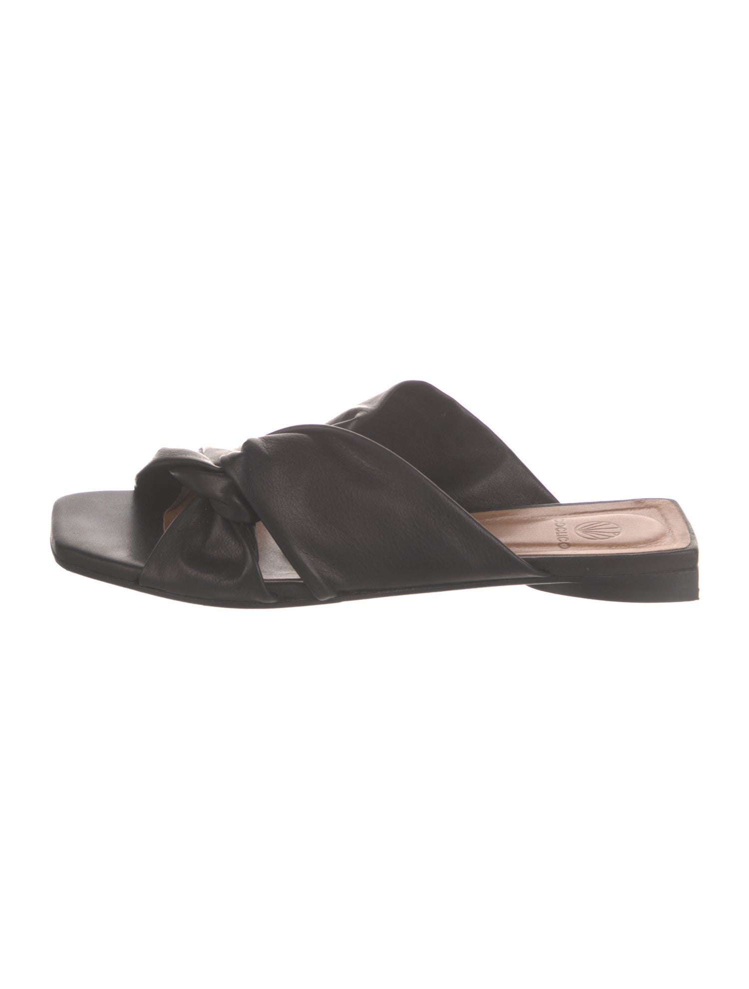 Coclico Leather Slides
