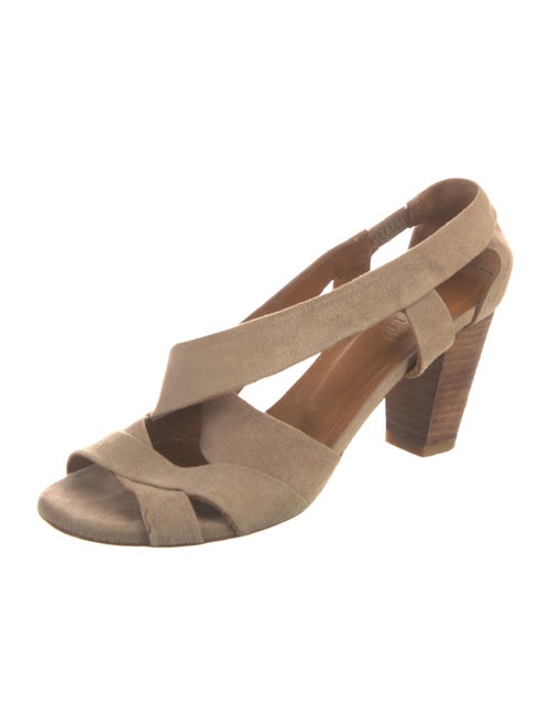 Coclico Suede Cutout Accent Slingback Sandals