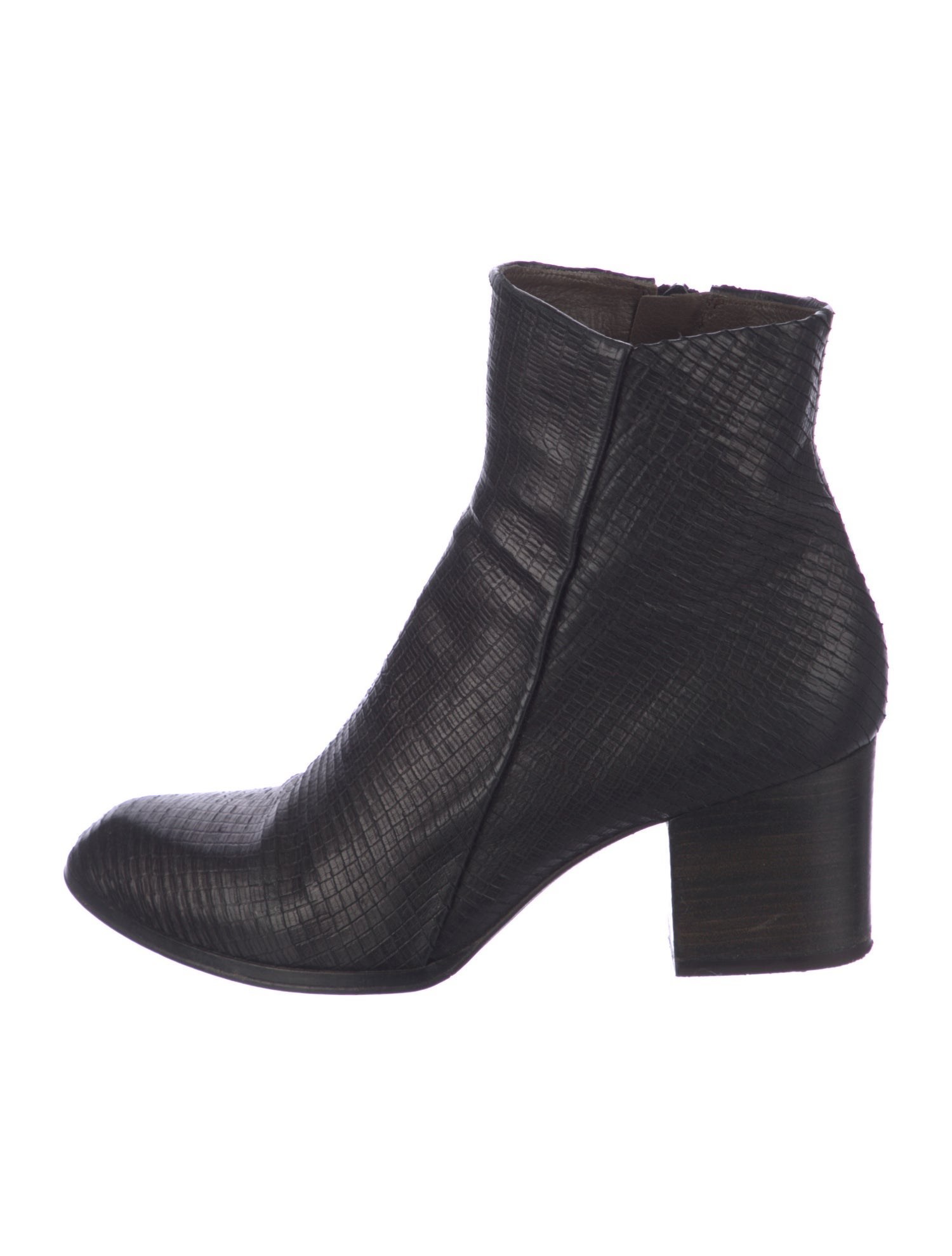 Coclico Embossed Leather Chelsea Boots