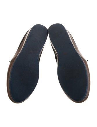 Coclico Suede Colorblock Pattern Lace-Up Boots