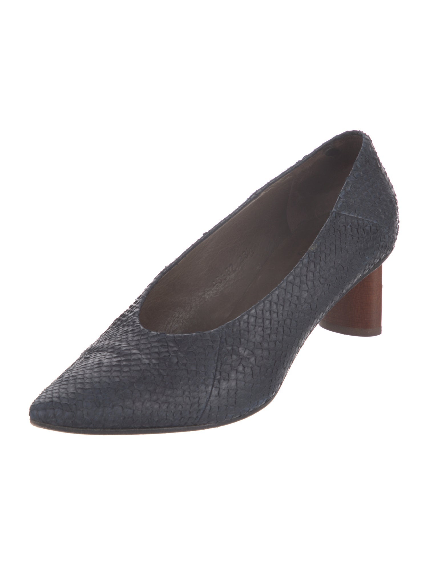 Coclico Snakeskin Pumps