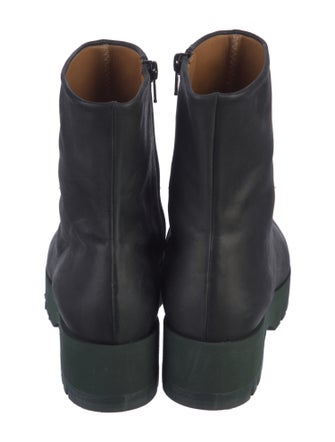 Coclico Leather Faux Fur Trim Boots