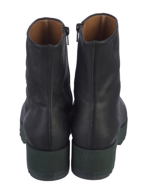 Coclico Leather Faux Fur Trim Boots