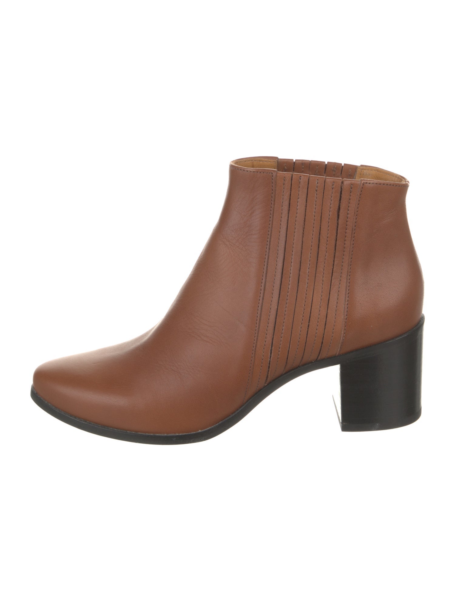 Coclico Leather Colorblock Pattern Chelsea Boots