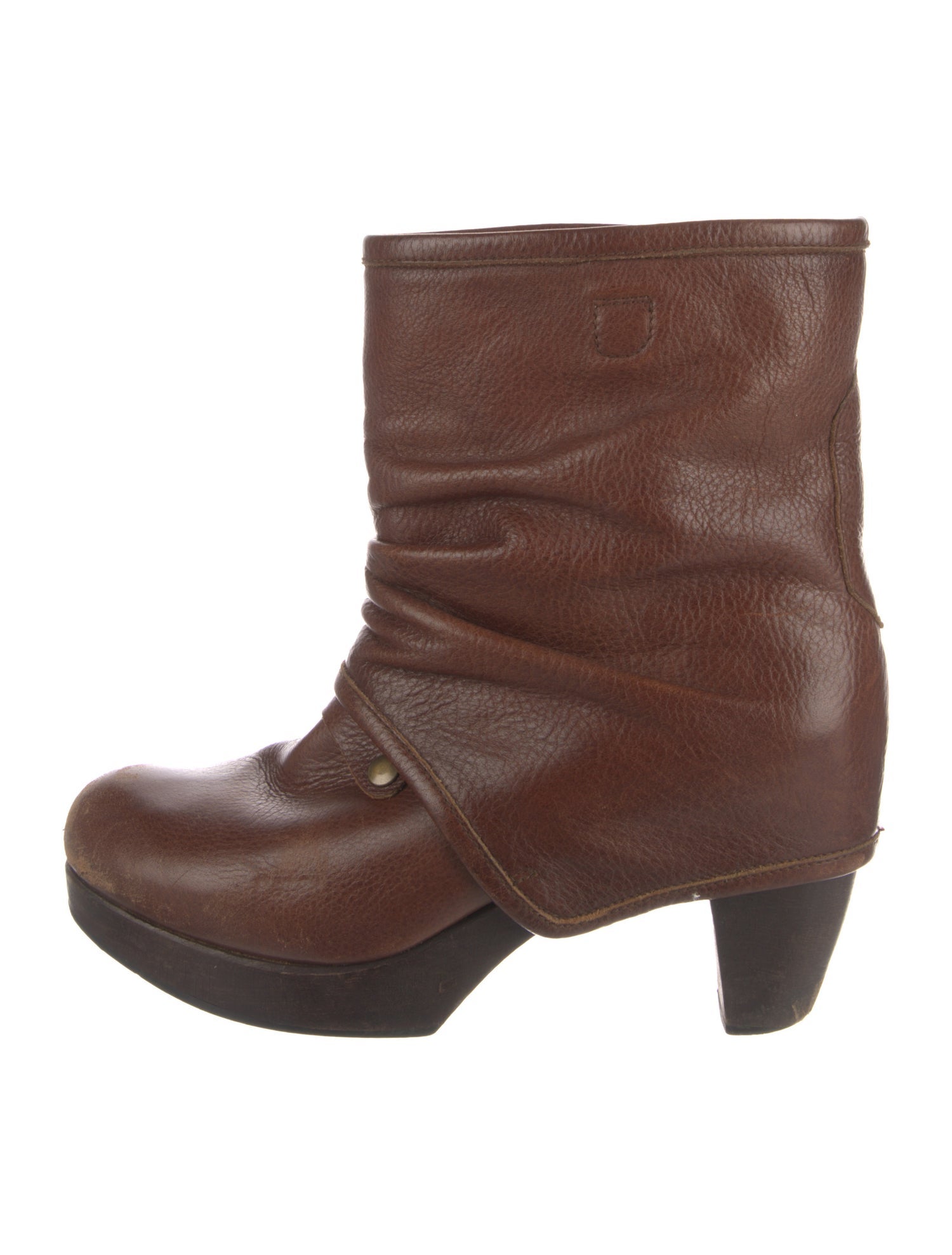 Coclico Leather Moto Boots