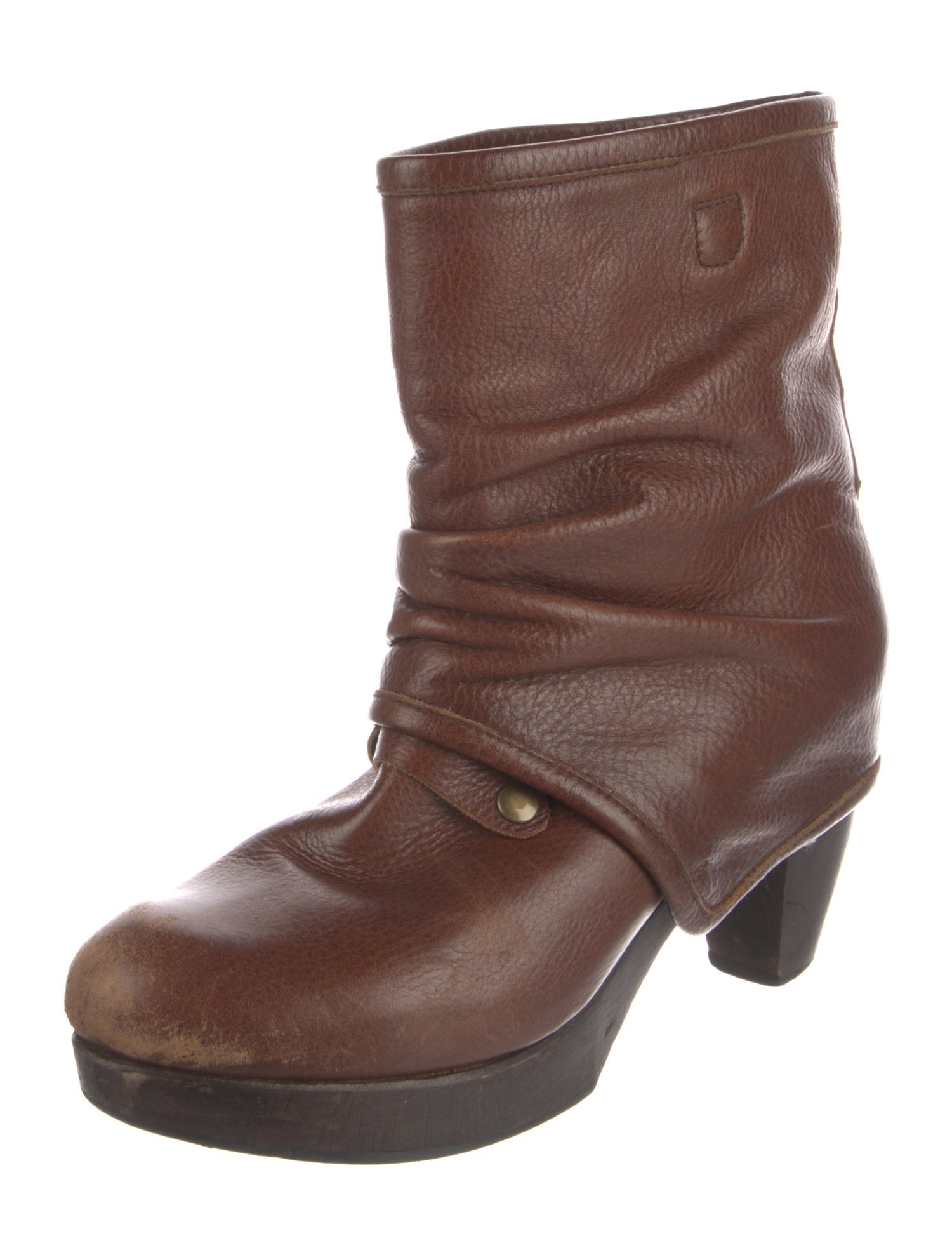Coclico Leather Moto Boots
