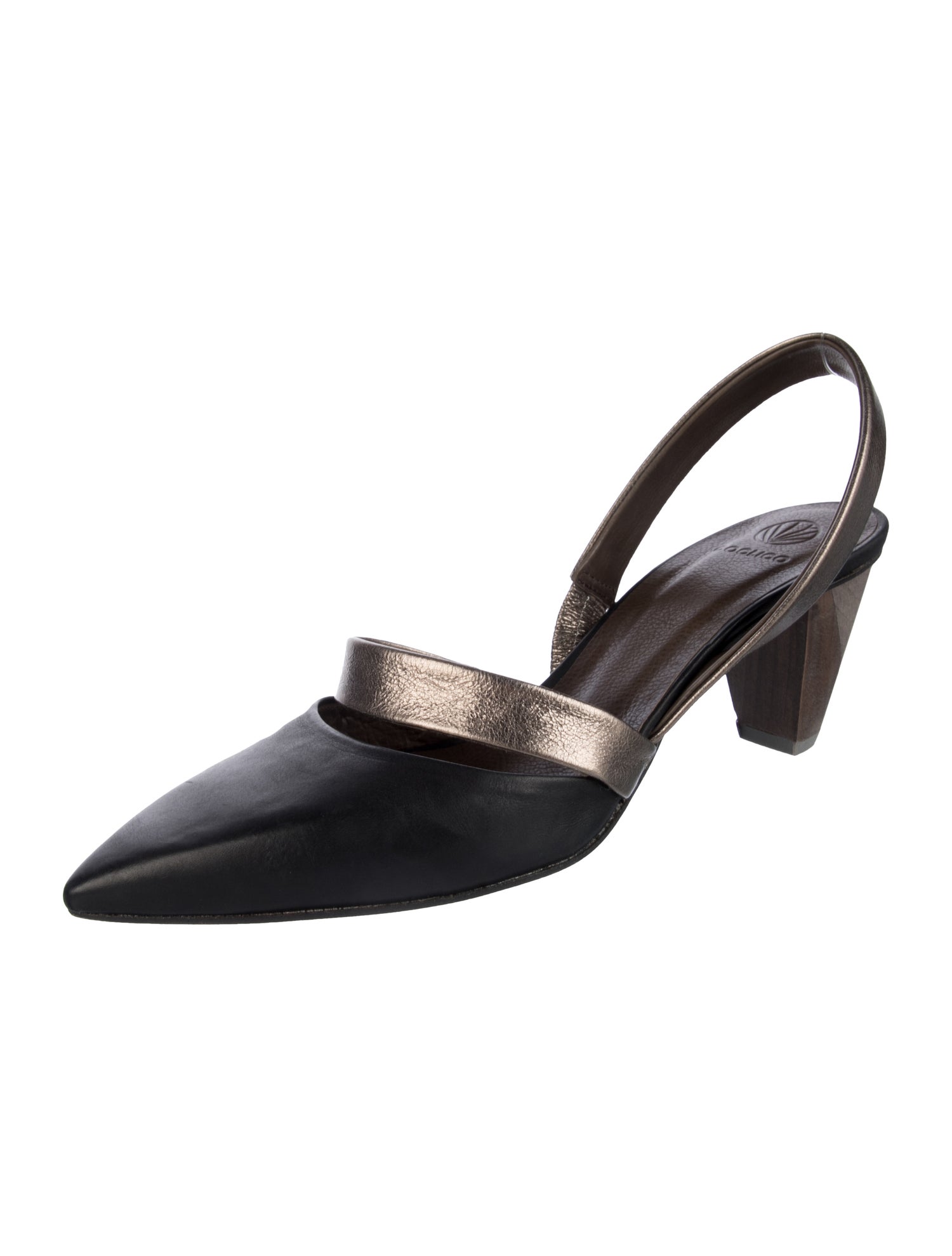 Coclico Leather Slingback Pumps
