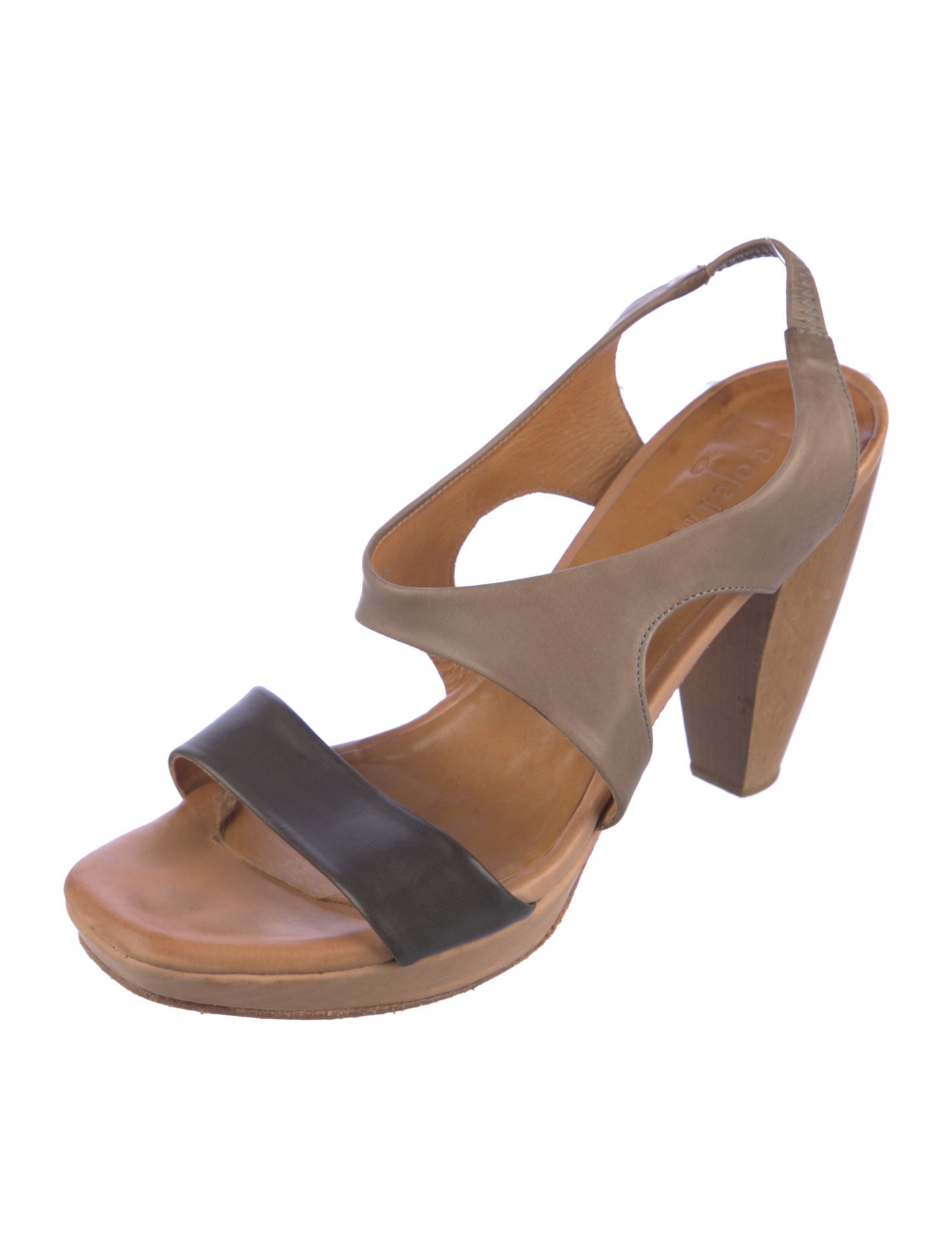 Coclico Leather Slingback Sandals