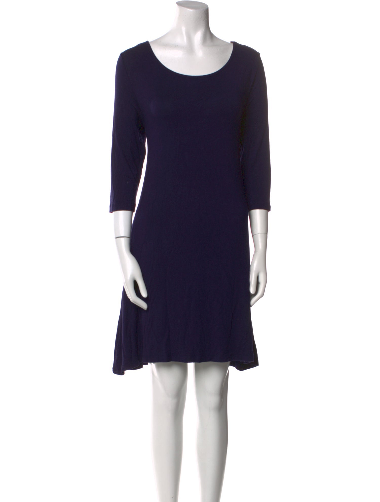 Annabelle Scoop Neck Mini Dress