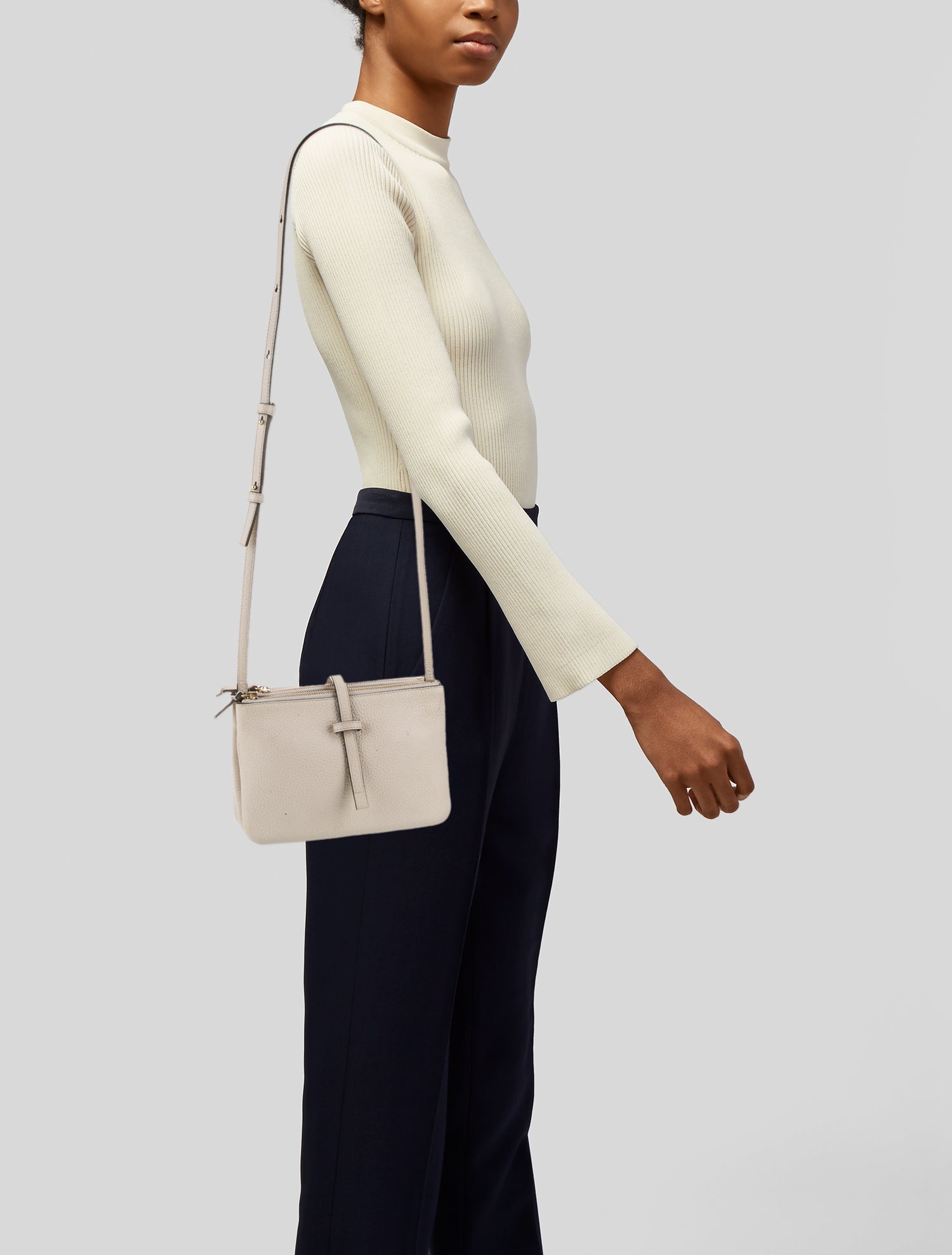 Annabelle Leather Crossbody Bag