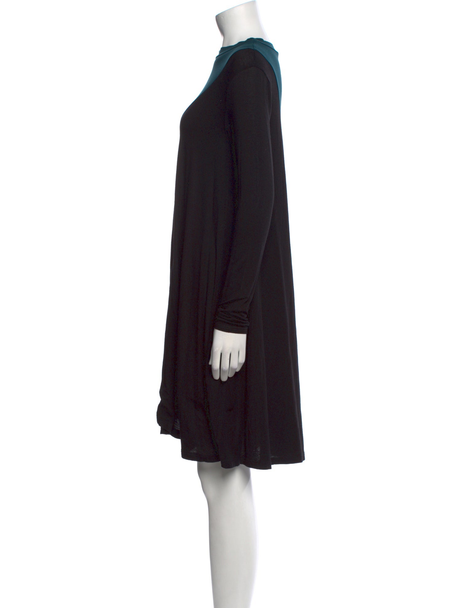 Annabelle Bateau Neckline Mini Dress