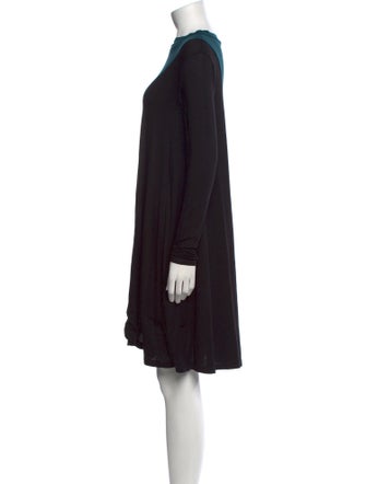 Annabelle Bateau Neckline Mini Dress