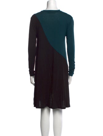 Annabelle Bateau Neckline Mini Dress