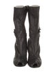 OXS Leather Moto Boots