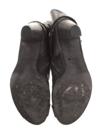 OXS Leather Moto Boots