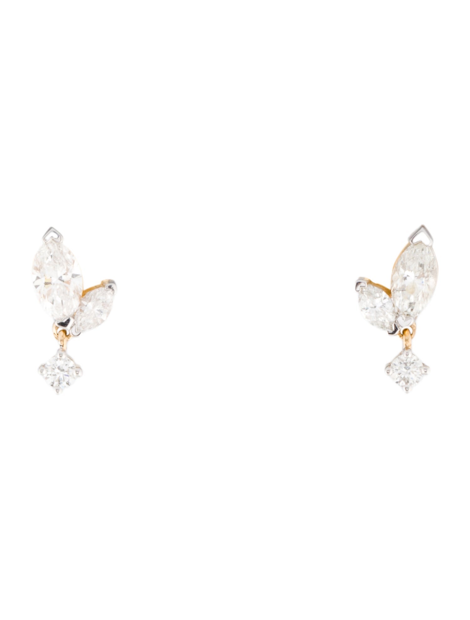 Adina Reyter 14K Diamond Stud Earrings