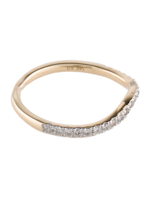 Adina Reyter 14K Diamond Peak Wave Ring