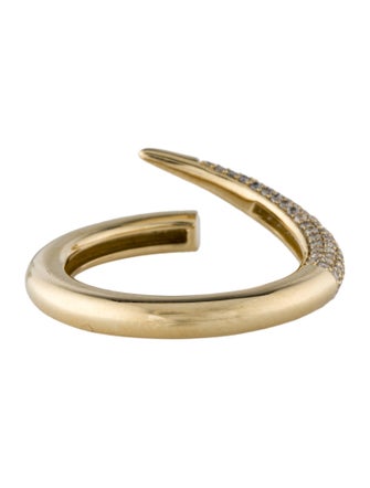 Adina Reyter 14K Diamond Thorn Chunky Wrap Ring