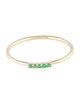 Adina Reyter 14K Emerald Dash Stacking Ring