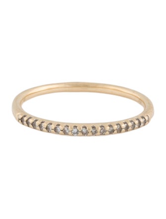 Adina Reyter 14K Diamond Half Pavé Ring