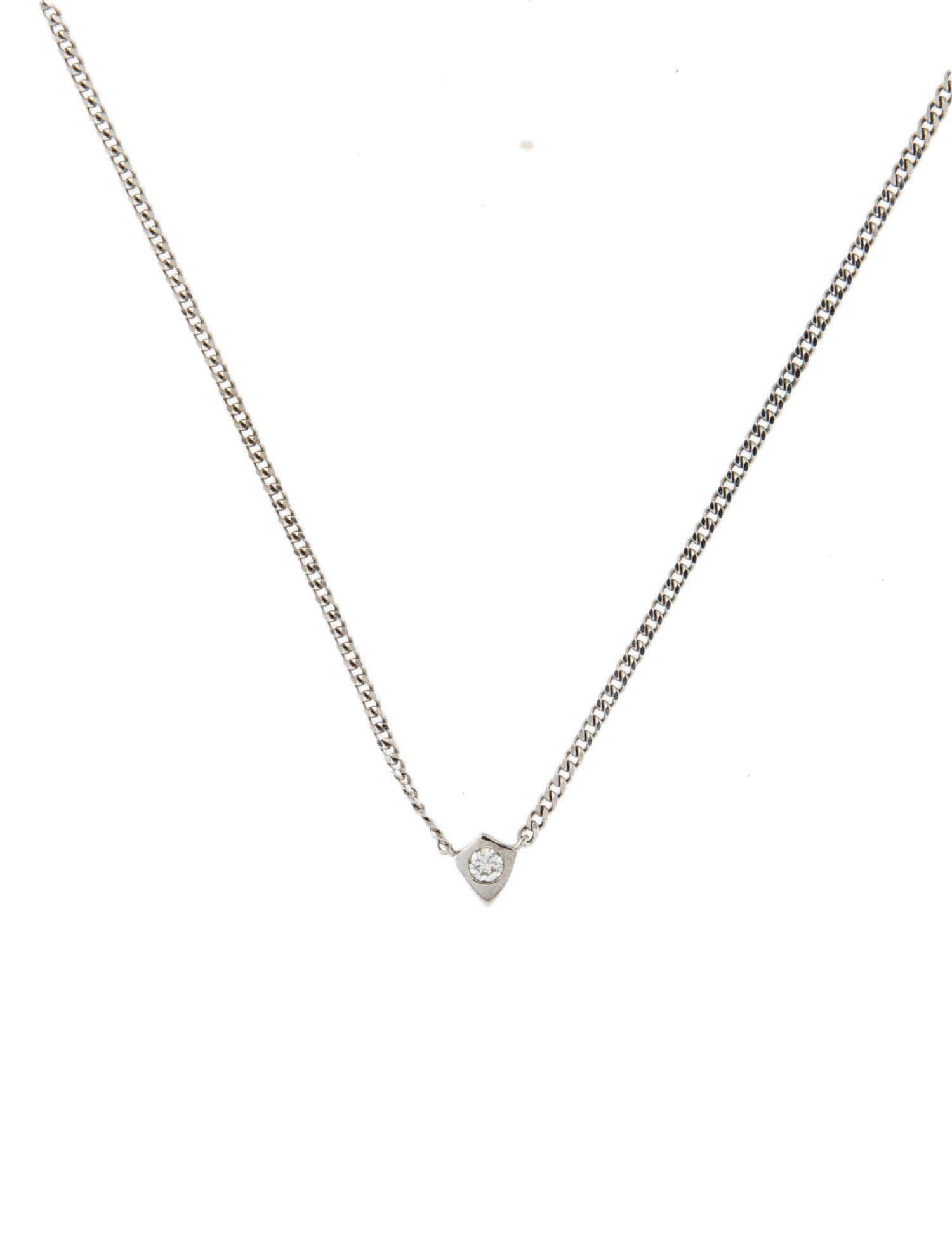 Adina Reyter Lab-Grown Diamond Shield Pendant Necklace