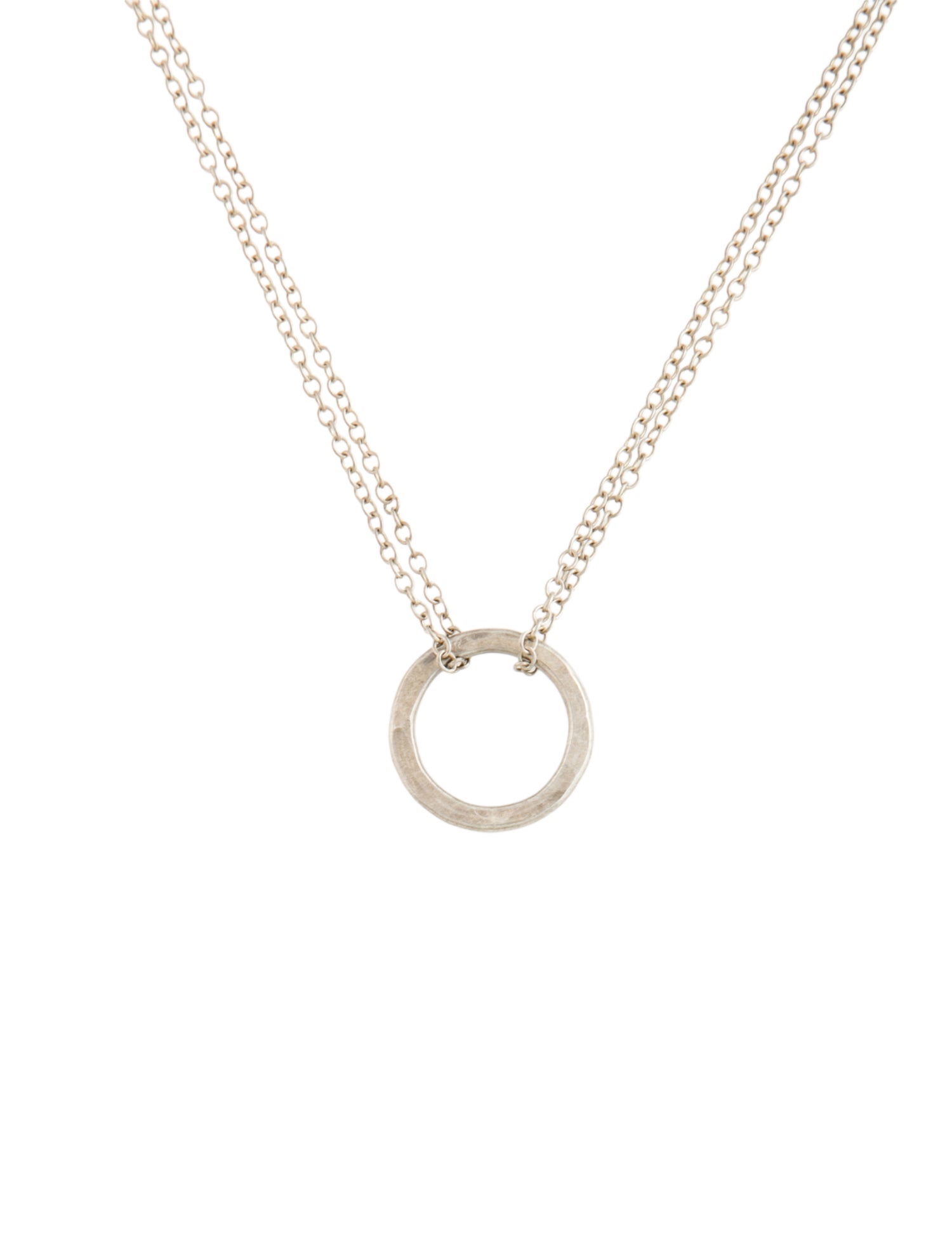 Adina Reyter Circle Pendant Necklace