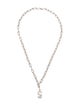 Adina Reyter Diamond Initial "S" Groovy Pendant Necklace