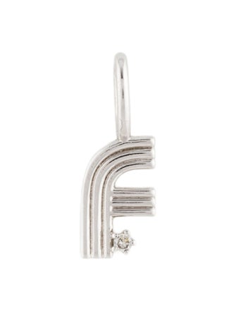 Adina Reyter Diamond Initial Mini Charm