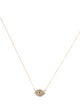 Adina Reyter 14K Diamond Evil Eye Pendant Necklace