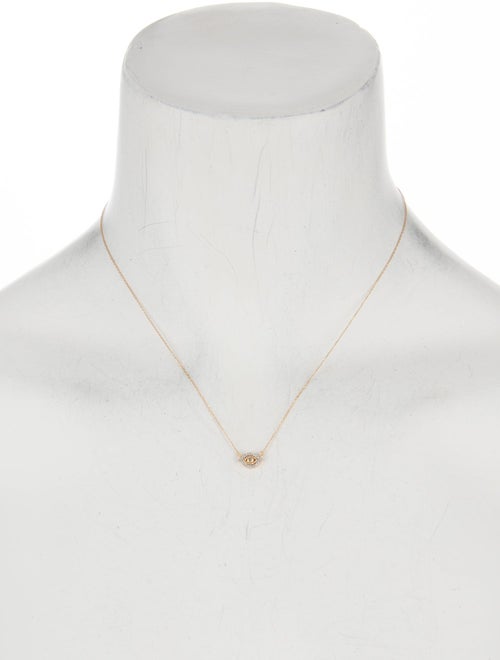 Adina Reyter 14K Diamond Evil Eye Pendant Necklace
