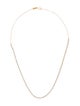 Adina Reyter 14K 1.00ctw Diamond Half Riviera Necklace