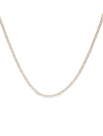 Adina Reyter 14K 1.00ctw Diamond Half Riviera Necklace