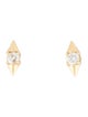 Adina Reyter 14K Diamond London Single Spike Stud Earrings