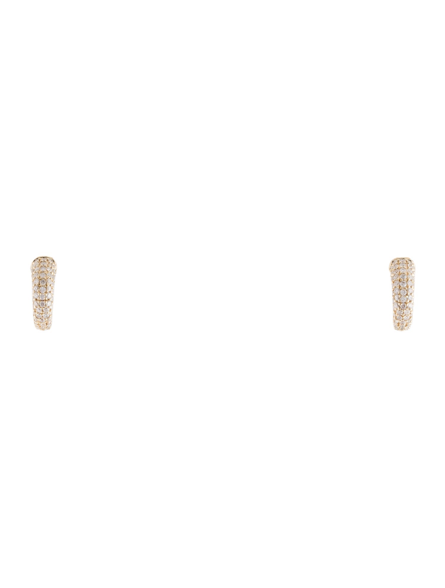 Adina Reyter 14K Diamond Huggie Earrings