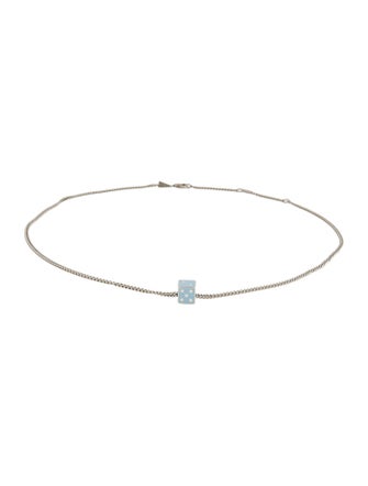 Adina Reyter Enamel Die Pendant Necklace