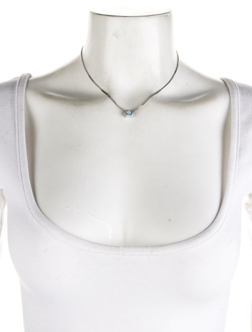 Adina Reyter Enamel Die Pendant Necklace